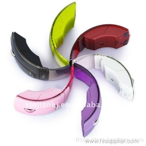 Fashion 2.4ghz Usb Wireless Arc Mouse 